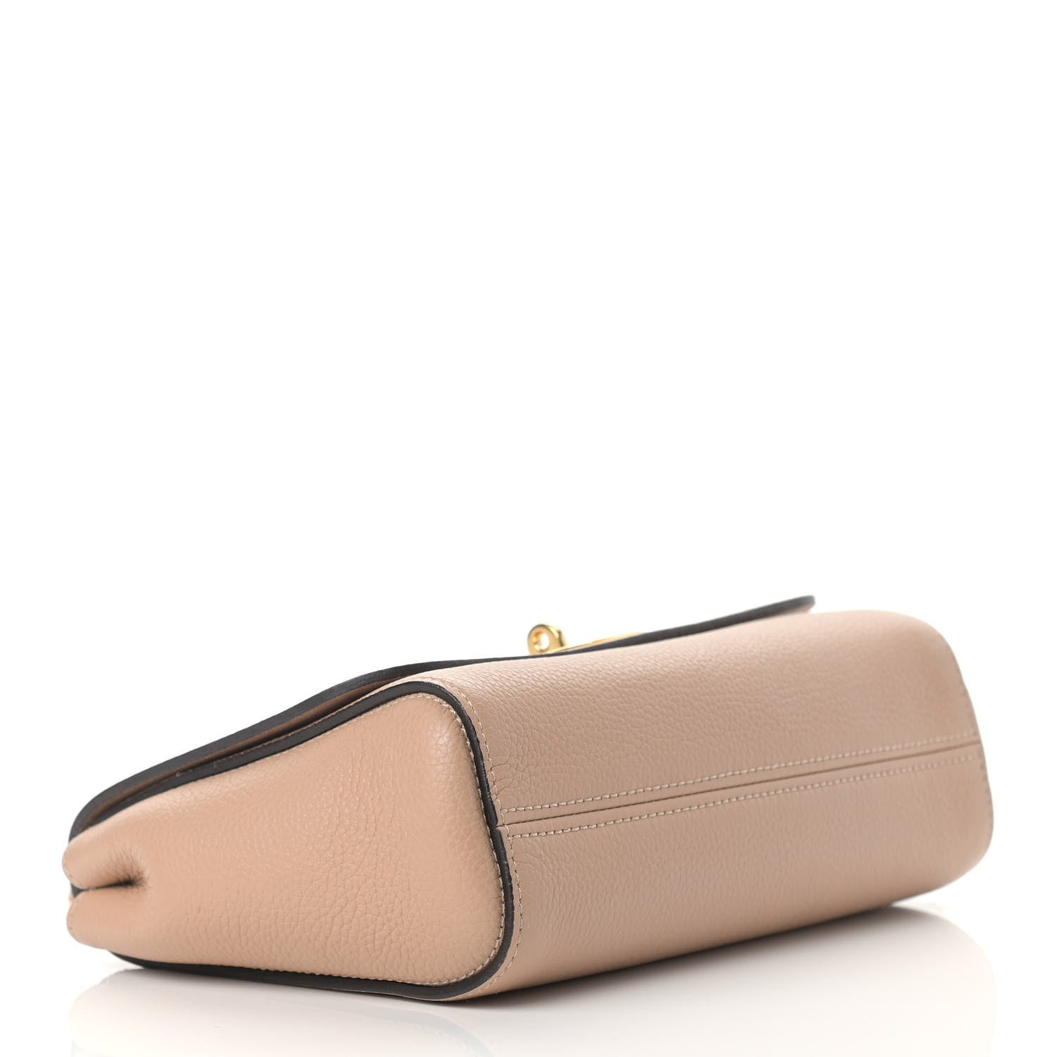Mulberry Small Classic Grain Calfskin Small Lily Flap Light Salmon 4 of 13