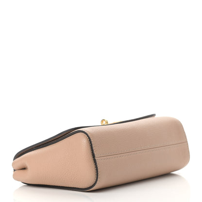 Mulberry Small Classic Grain Calfskin Small Lily Flap Light Salmon 4 of 13