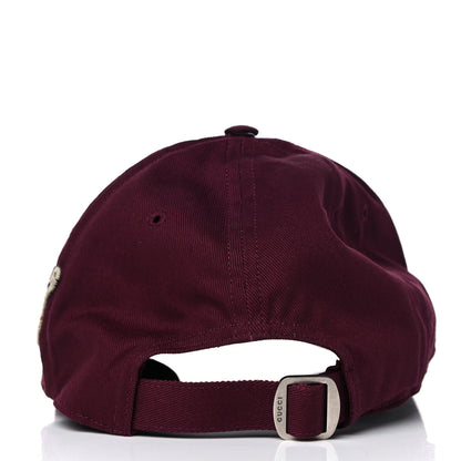 Gucci X MLB Cotton NY Yankees Baseball Hat 57-61 Lacquer 2 of 7