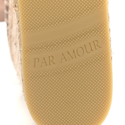 Gucci Nappa Matelasse GG Marmont Ankle Wrap Platform 35/120mm Espadrille Wedges 36 Porcelain Rose 7 of 10