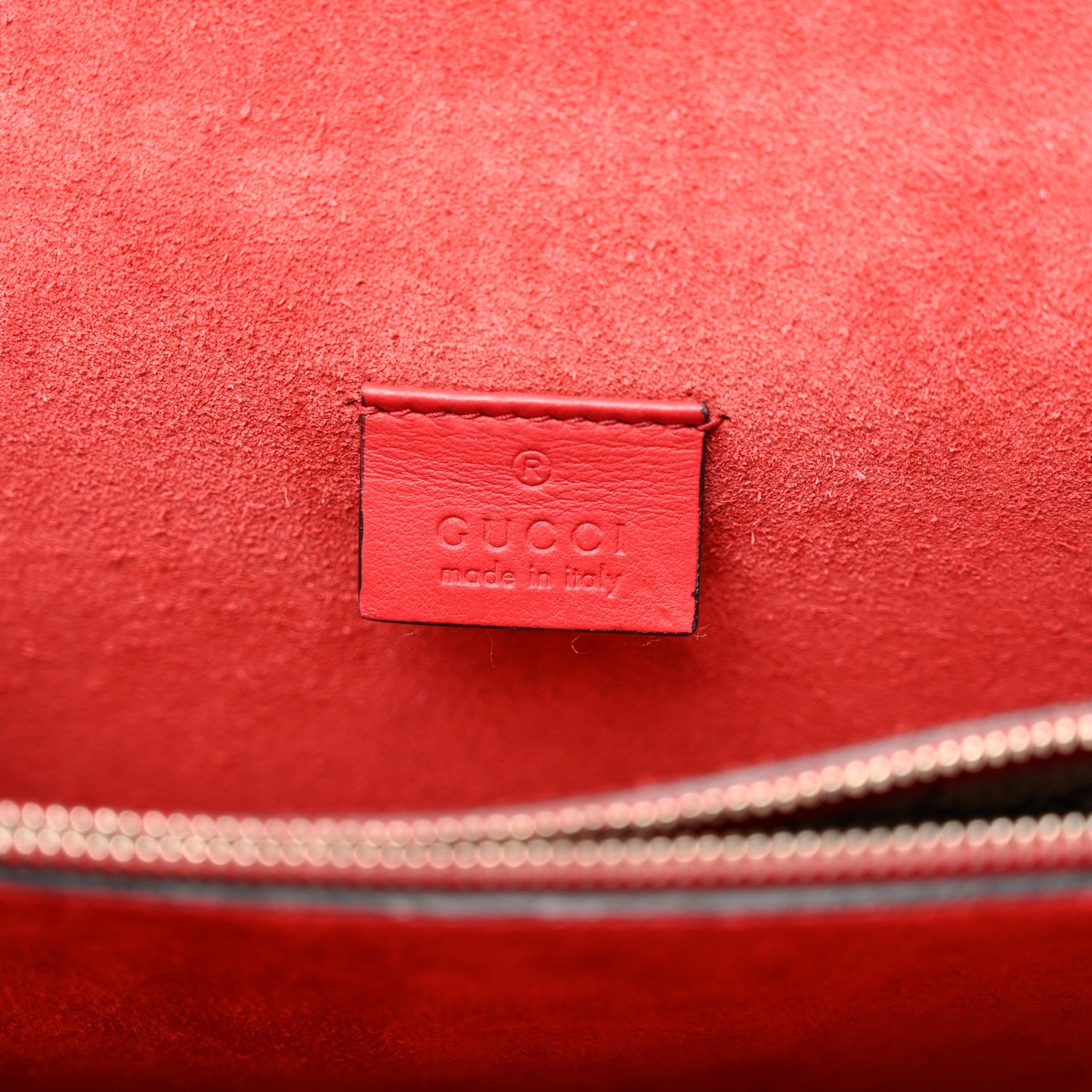 Gucci GG Supreme Monogram Small Dionysus Shoulder Bag Red 6 of 13