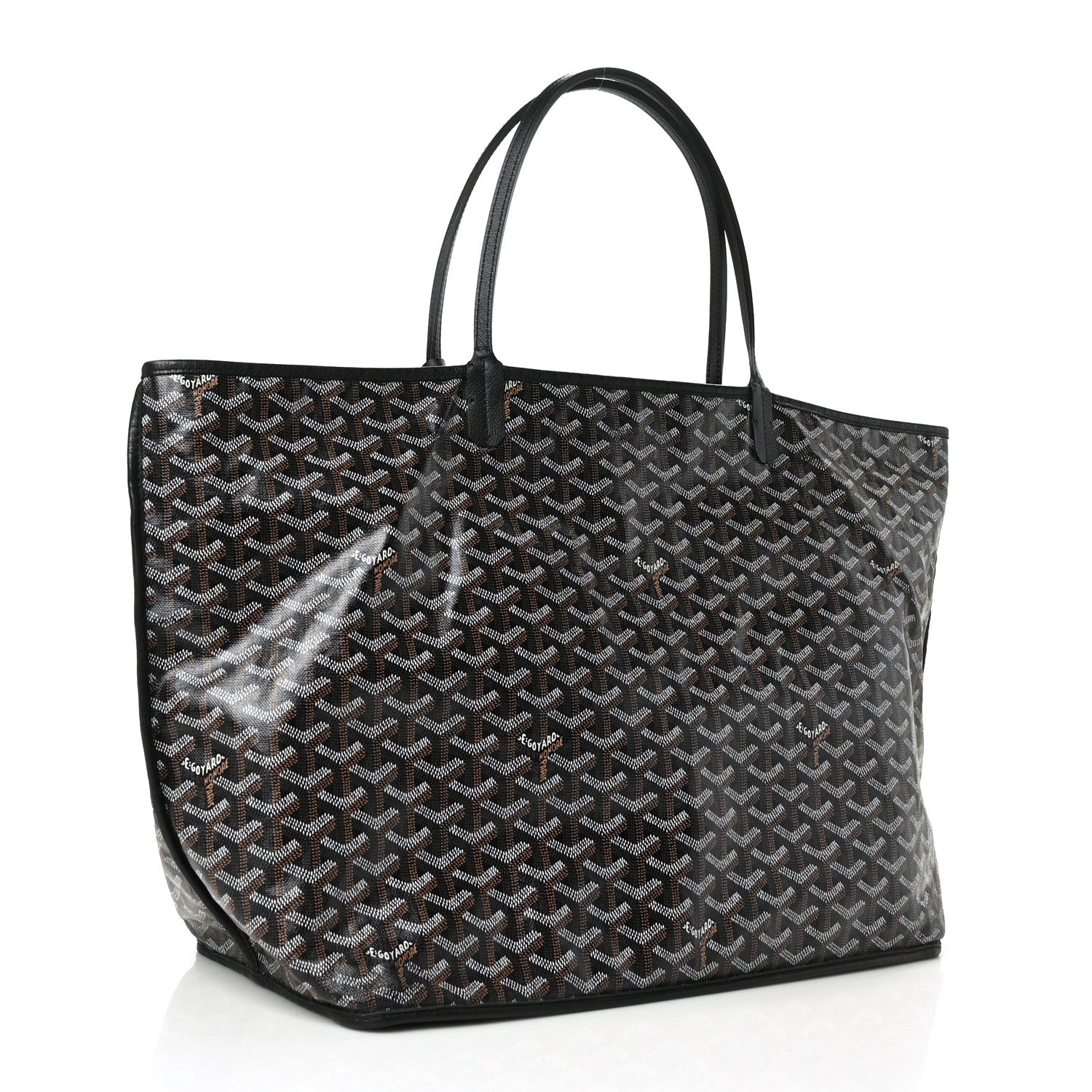Goyard Goyardine Reversible Anjou GM Black 4 of 16