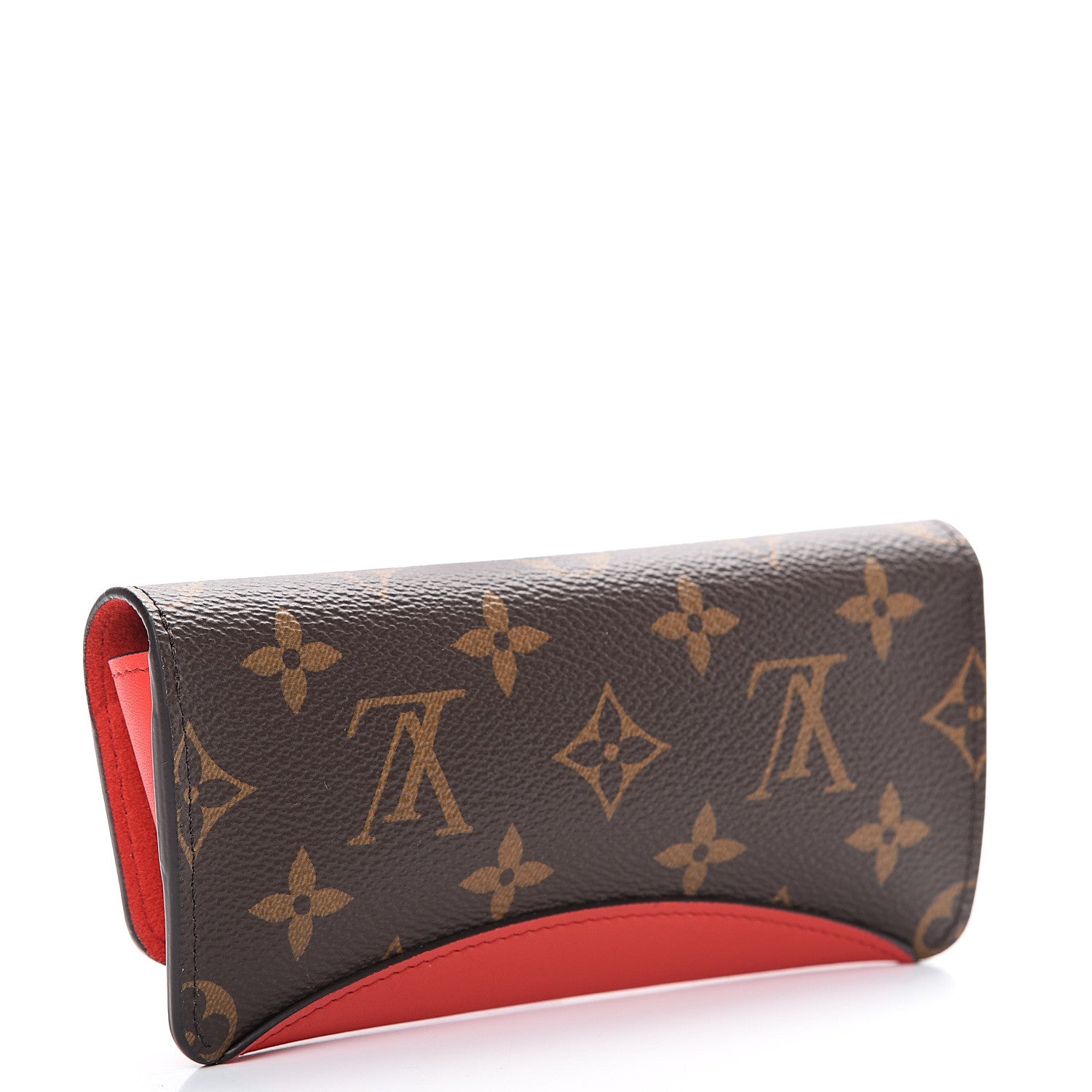 Louis Vuitton Monogram Woody Sunglass Case Rouge 2 of 8