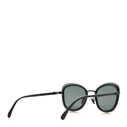 Chanel Pantos Sunglasses 4264 Black Grey 4 of 8