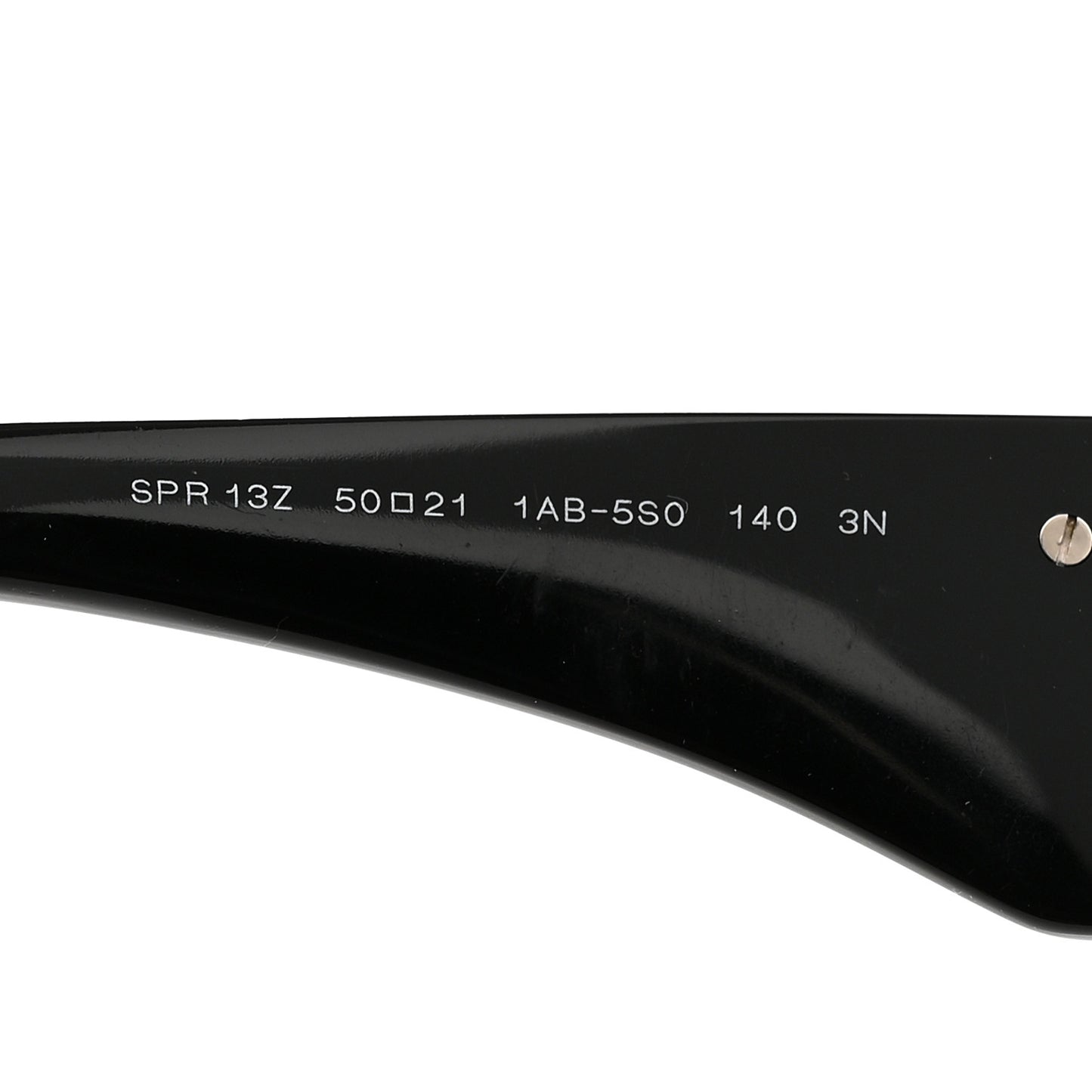 Acetate Symbole Sunglasses SPR 13Z Black