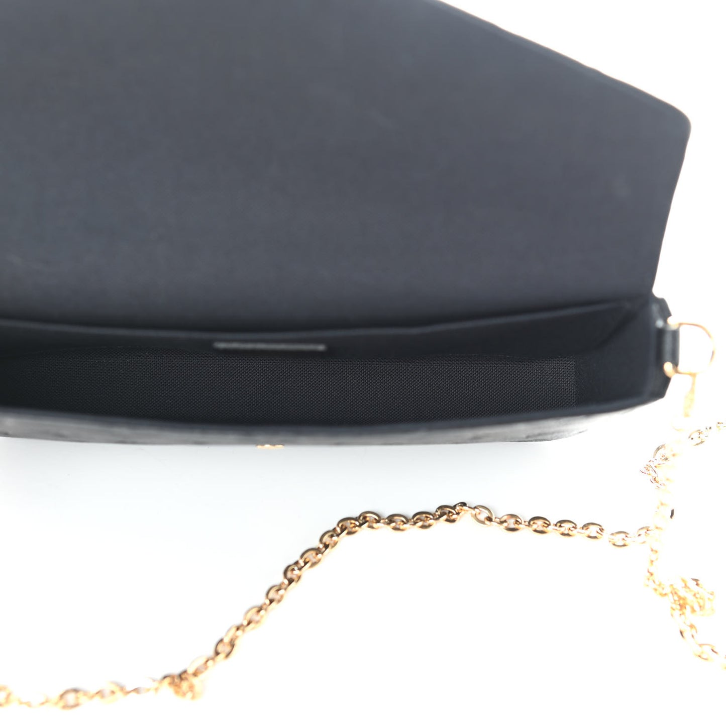 Empreinte Pochette Felicie Chain Wallet Black