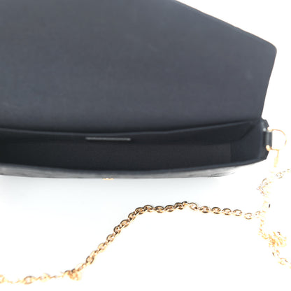 Louis Vuitton Empreinte Pochette Felicie Chain Wallet Black 8 of 10