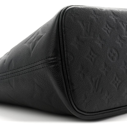 Louis Vuitton Empreinte Monogram Giant Neverfull MM Black 8 of 11