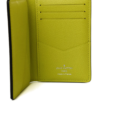 Louis Vuitton Monogram Taiga Pocket Organizer Yellow 6 of 10