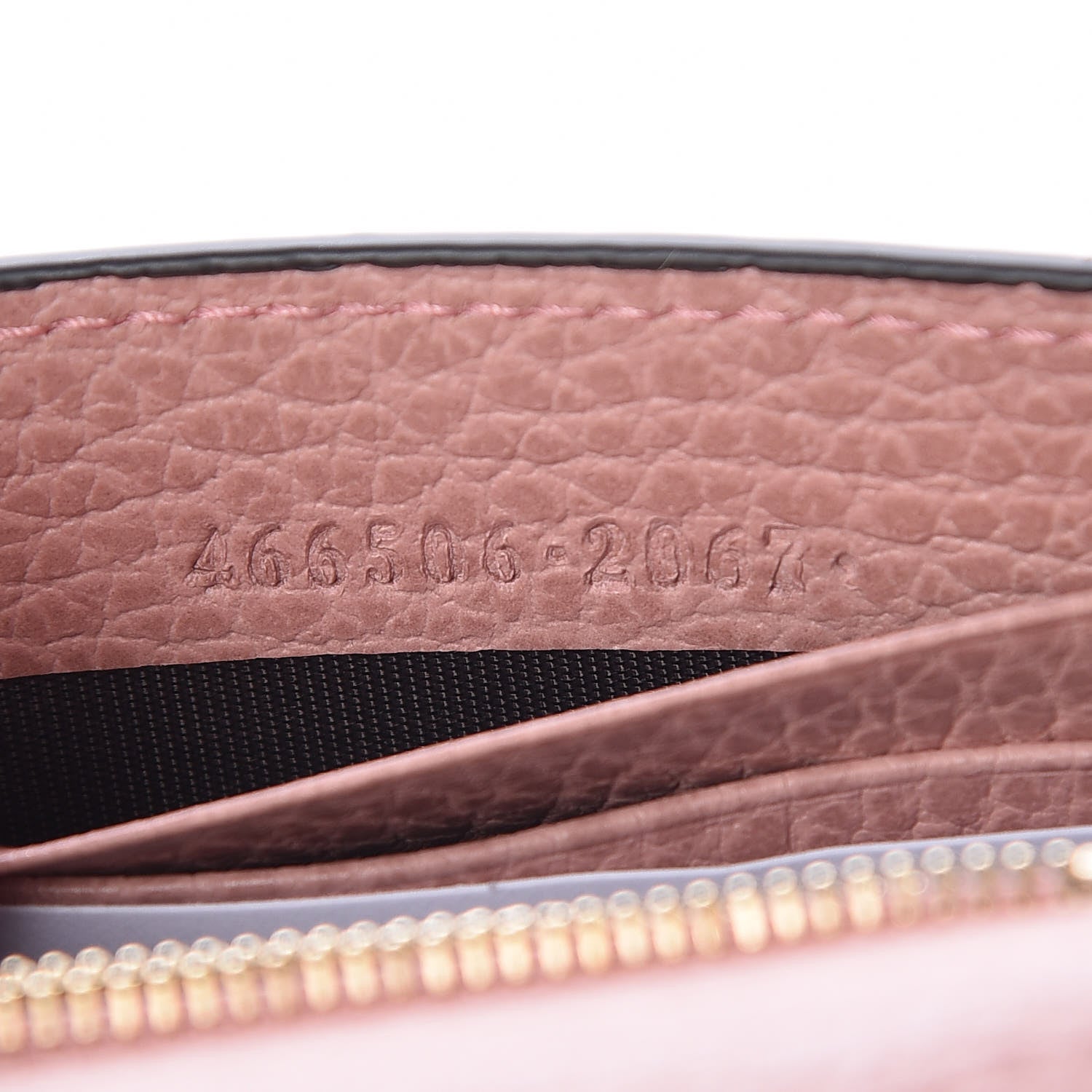 Gucci Dollar Calfskin Medium Betty Chain Wallet Soft Pink 7 of 10