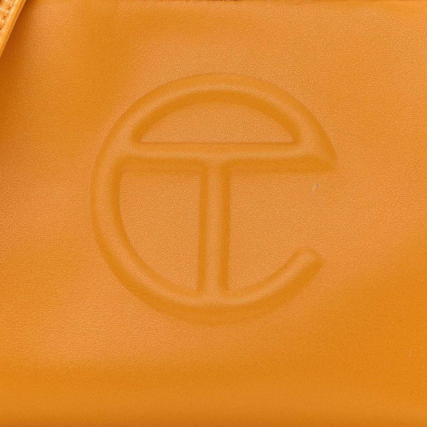 Telfar Vegan Leather Small Shopping Bag Mustard 9 of 9