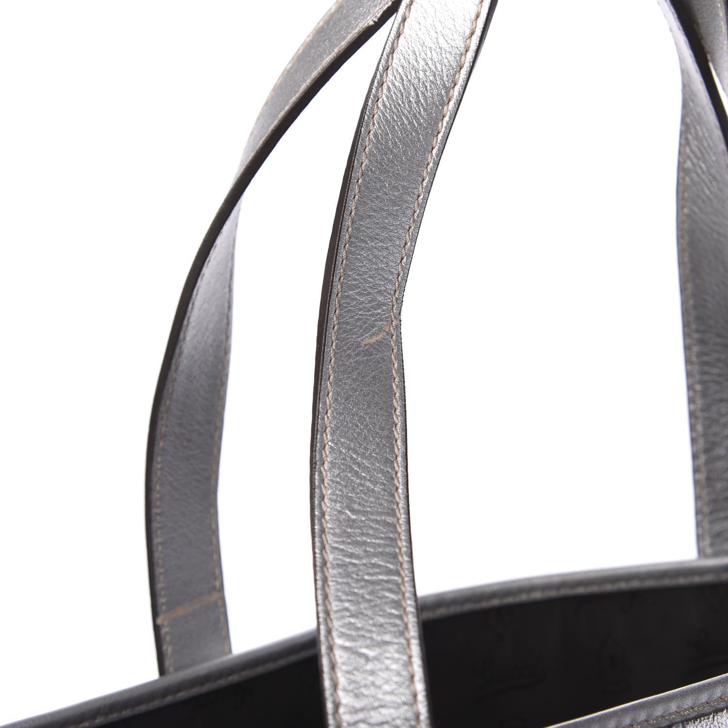 Gucci Guccissima Large Tote Silver 10 of 13