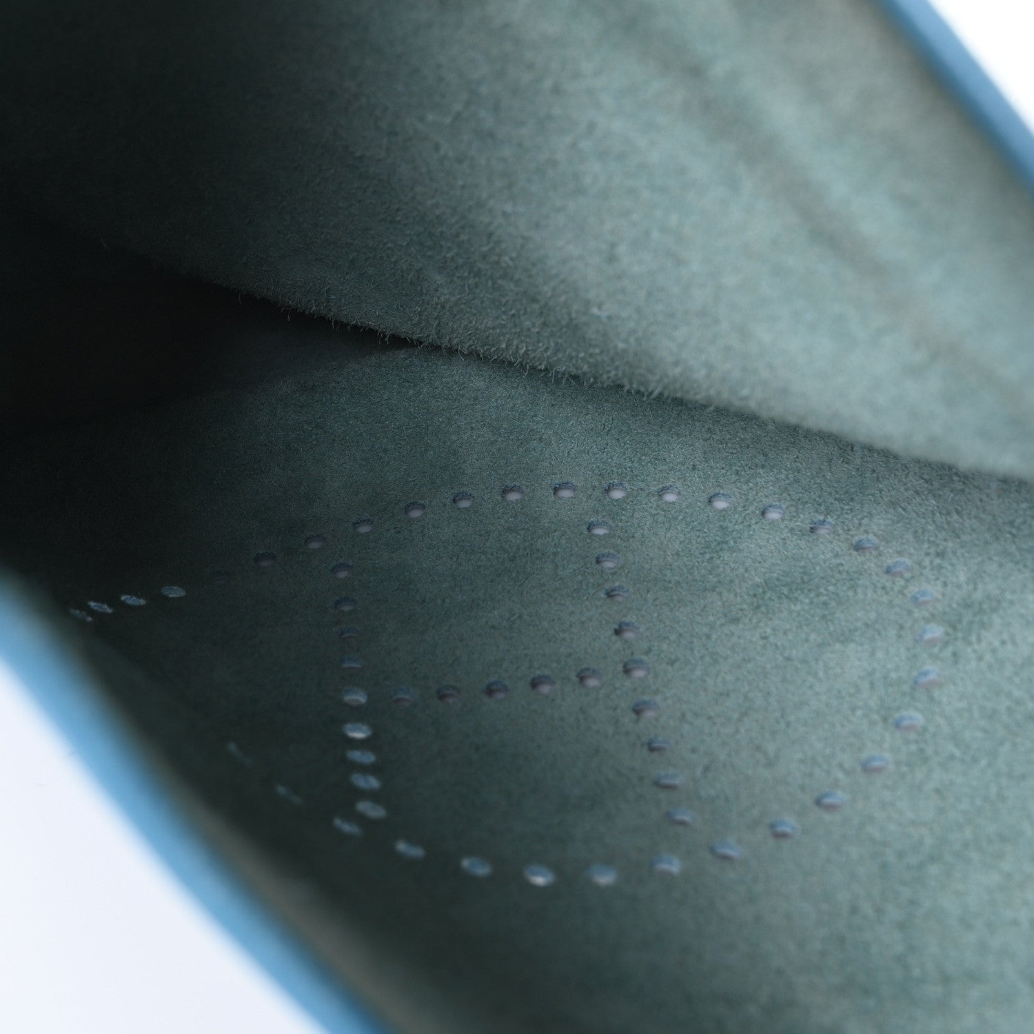 Hermes Taurillon Clemence Evelyne III GM Blue Jean 5 of 10