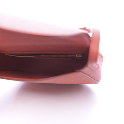 Celine Grained Calfskin Small Trotteur Terracotta 4 of 9