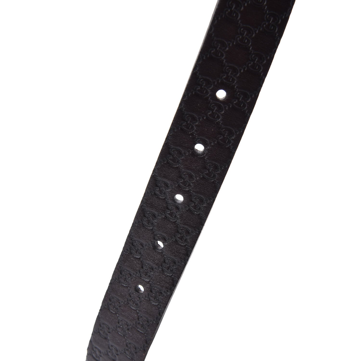 Gucci Microguccissima Belt 90 36 Dark Brown 3 of 5