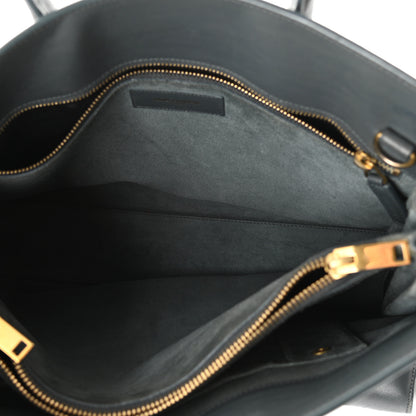 Saint Laurent Calfskin Small Classic Sac De Jour Petrol 4 of 12