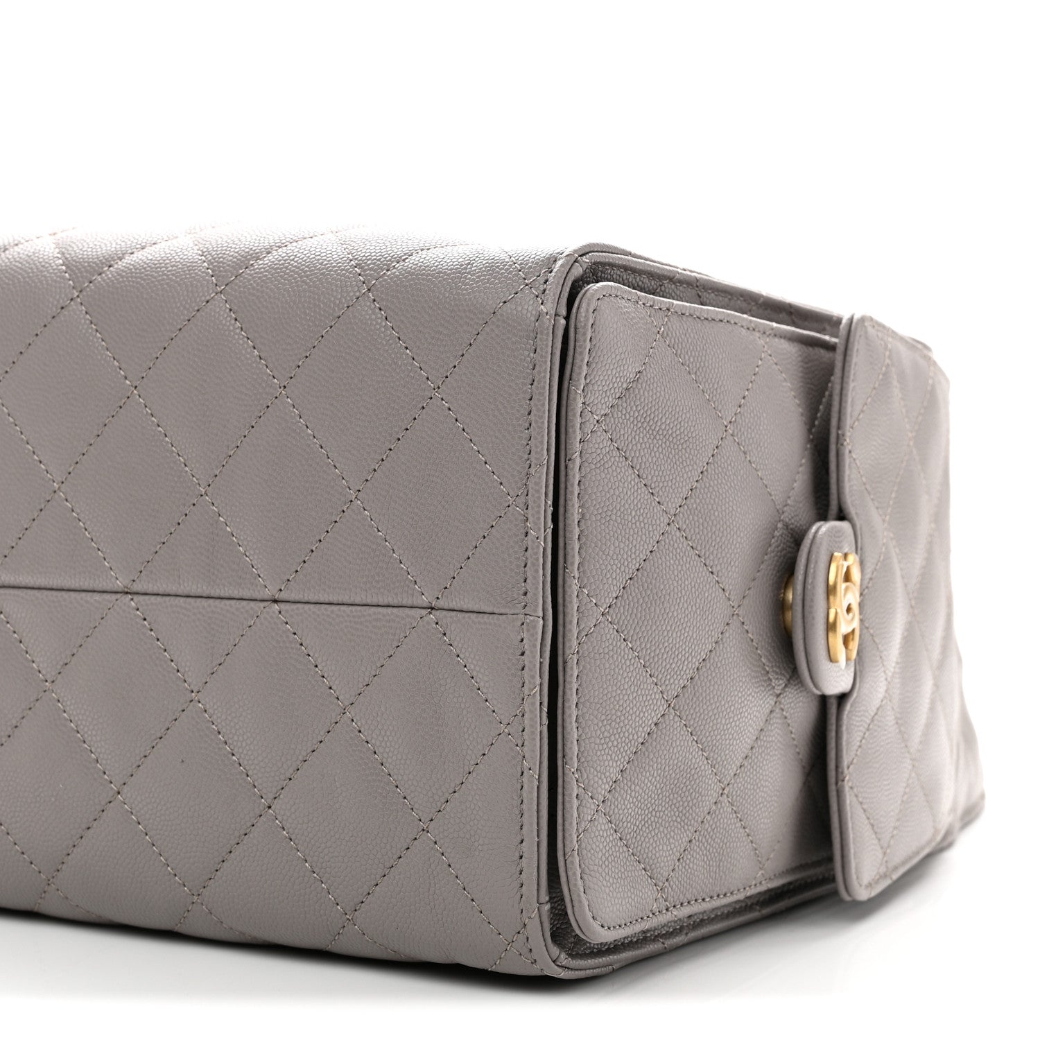 Chanel Caviar Quilted Medium Chanel 25 Handbag Dark Grey 11 of 11
