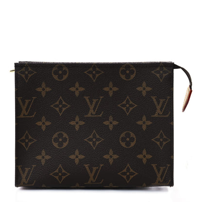 Louis Vuitton Monogram Toiletry Pouch 19 Red 1 of 6
