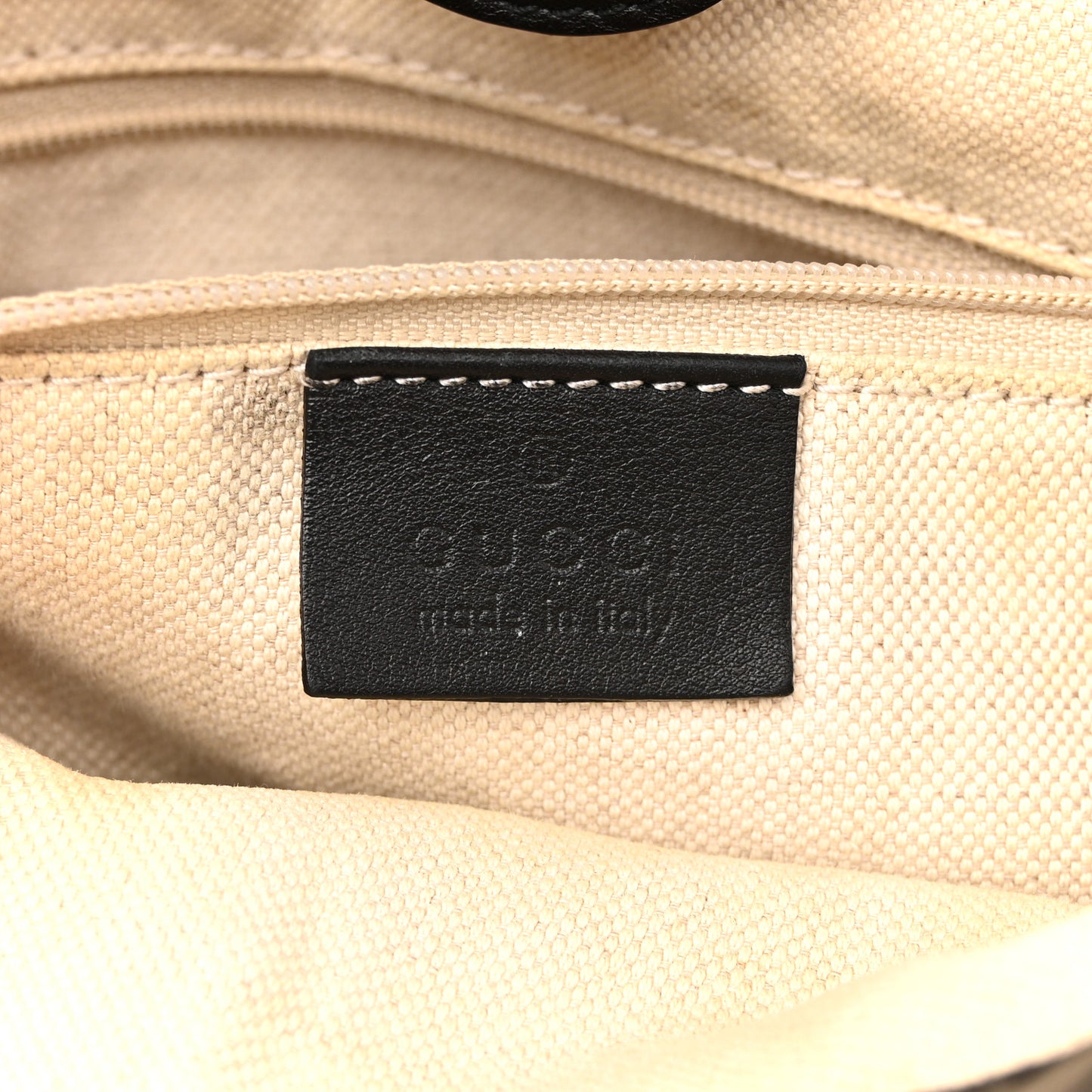 Guccissima Medium Sukey Tote Black