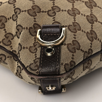 Gucci Monogram Abbey Messenger Bag Dark Brown 8 of 9