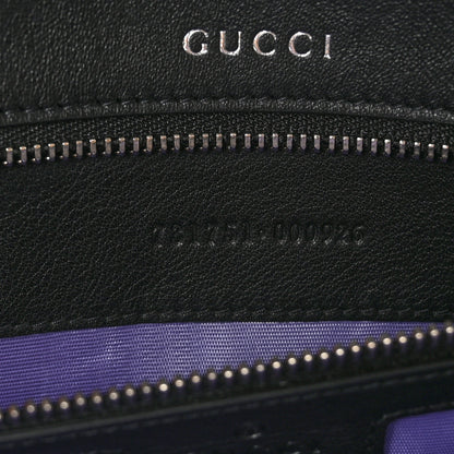 Gucci Grosgrain Satin Small Dionysus Shoulder Bag Black 7 of 9