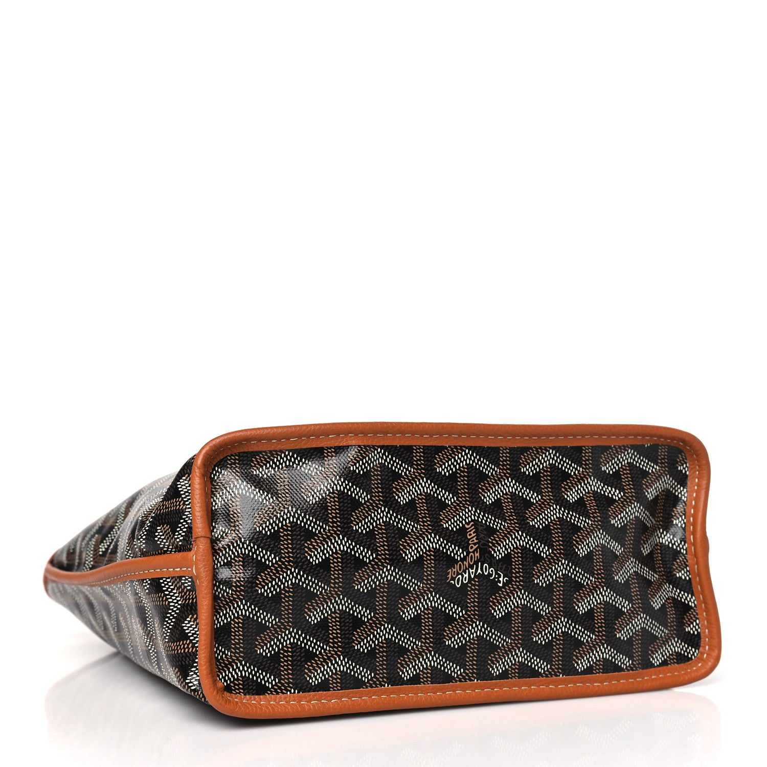 Goyard Goyardine Reversible Mini Anjou Black Gold 5 of 16