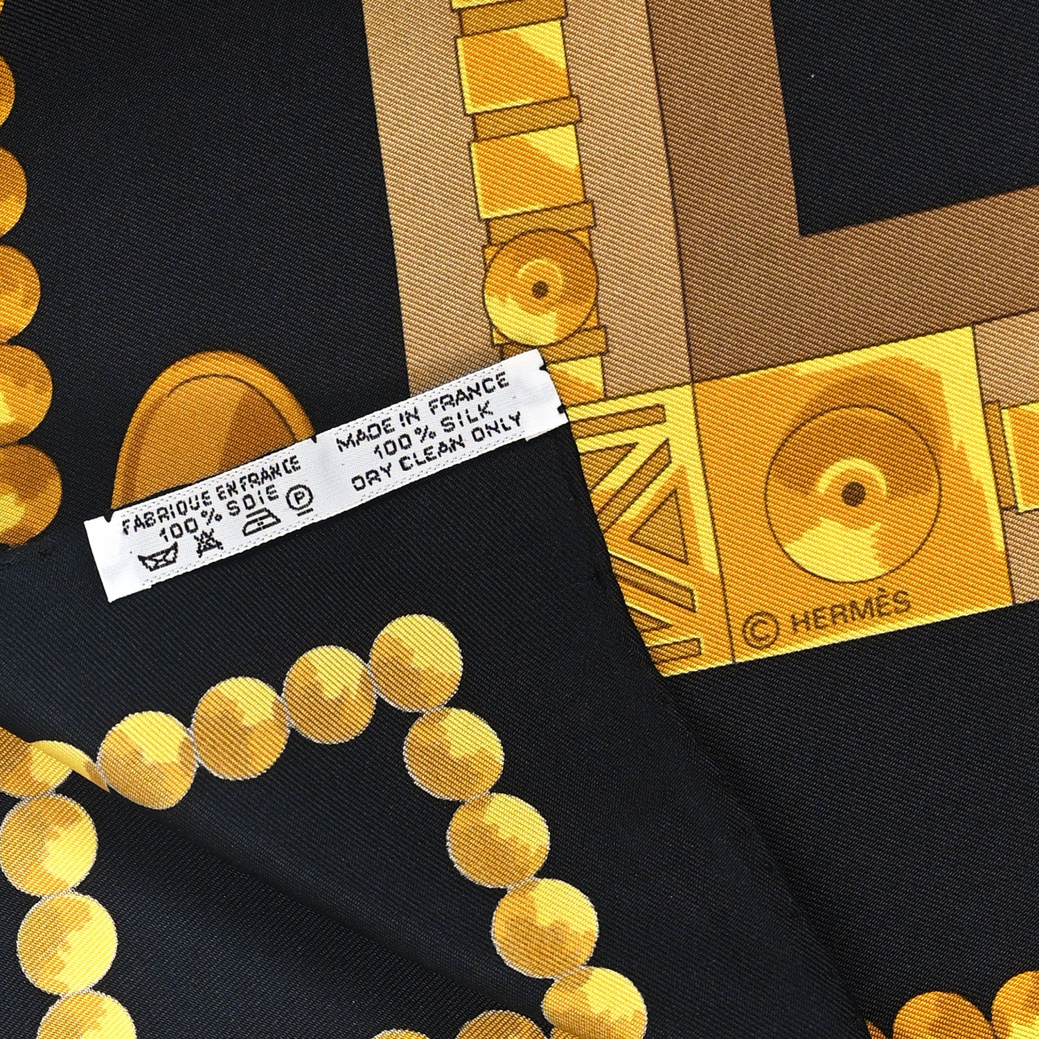 Hermes Silk Cuillers d'Afrique Scarf 90 3 of 3