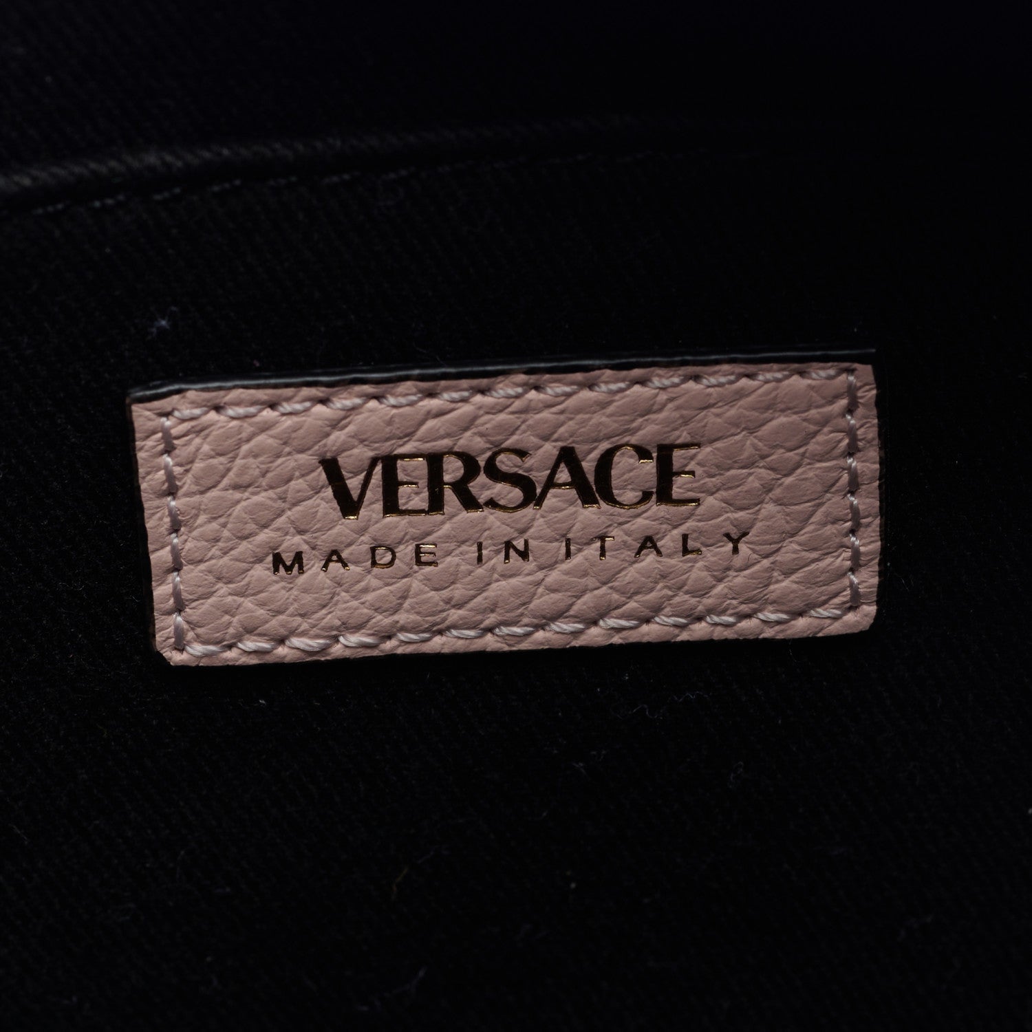 Versace Grainy Calfskin Virtus Small Camera Bag Purple 6 of 8