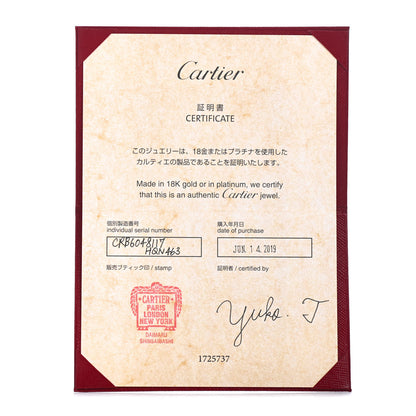Cartier 18K Pink Gold Juste Un Clou Bracelet 17 5 of 6