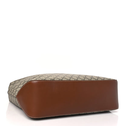 Gucci GG Supreme Monogram Large Linea A Hobo Light Brown 4 of 11