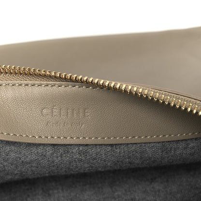 Celine Lambskin Large Trio Crossbody Bag Beige 8 of 12