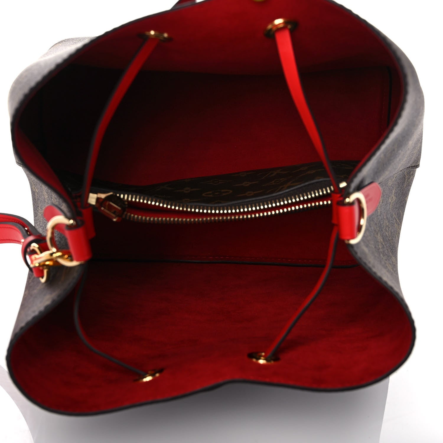 Louis Vuitton Monogram Neonoe MM Coquelicot 5 of 9