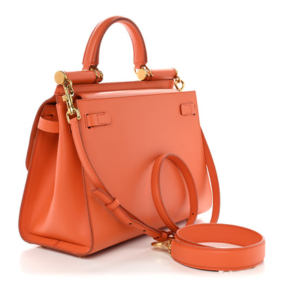 Dolce & Gabbana Vitello Morbido Large Sicily 58 Bag Orange 3 of 12