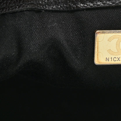 Chanel Caviar Quilted Mini Chanel 25 Handbag Black 7 of 12