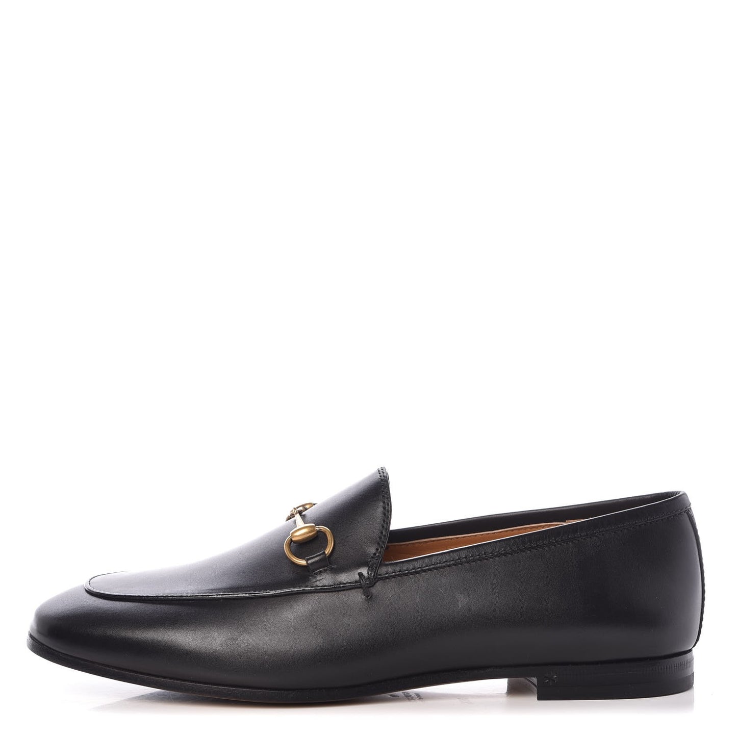 Calfskin Womens Jordaan Loafers 38.5 Black