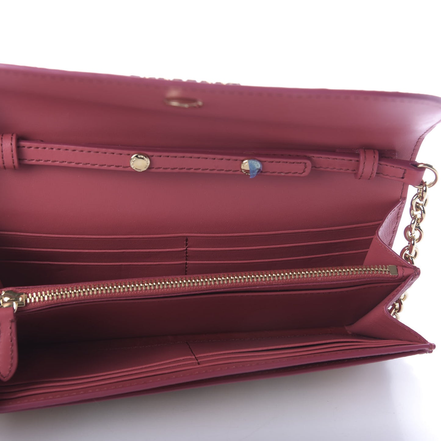Haymarket Check Henley Wallet On Chain Coral Red
