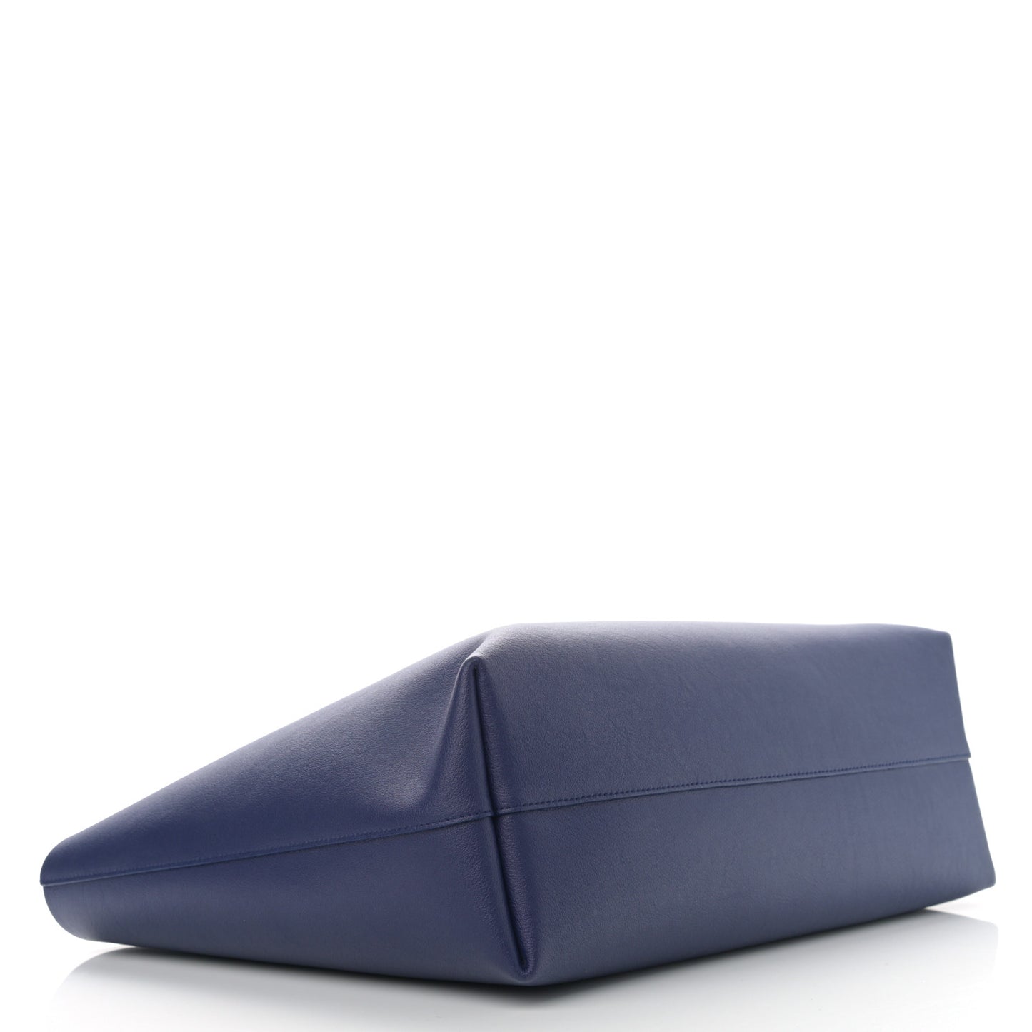 Calfskin Large Shopping Tote Saphir