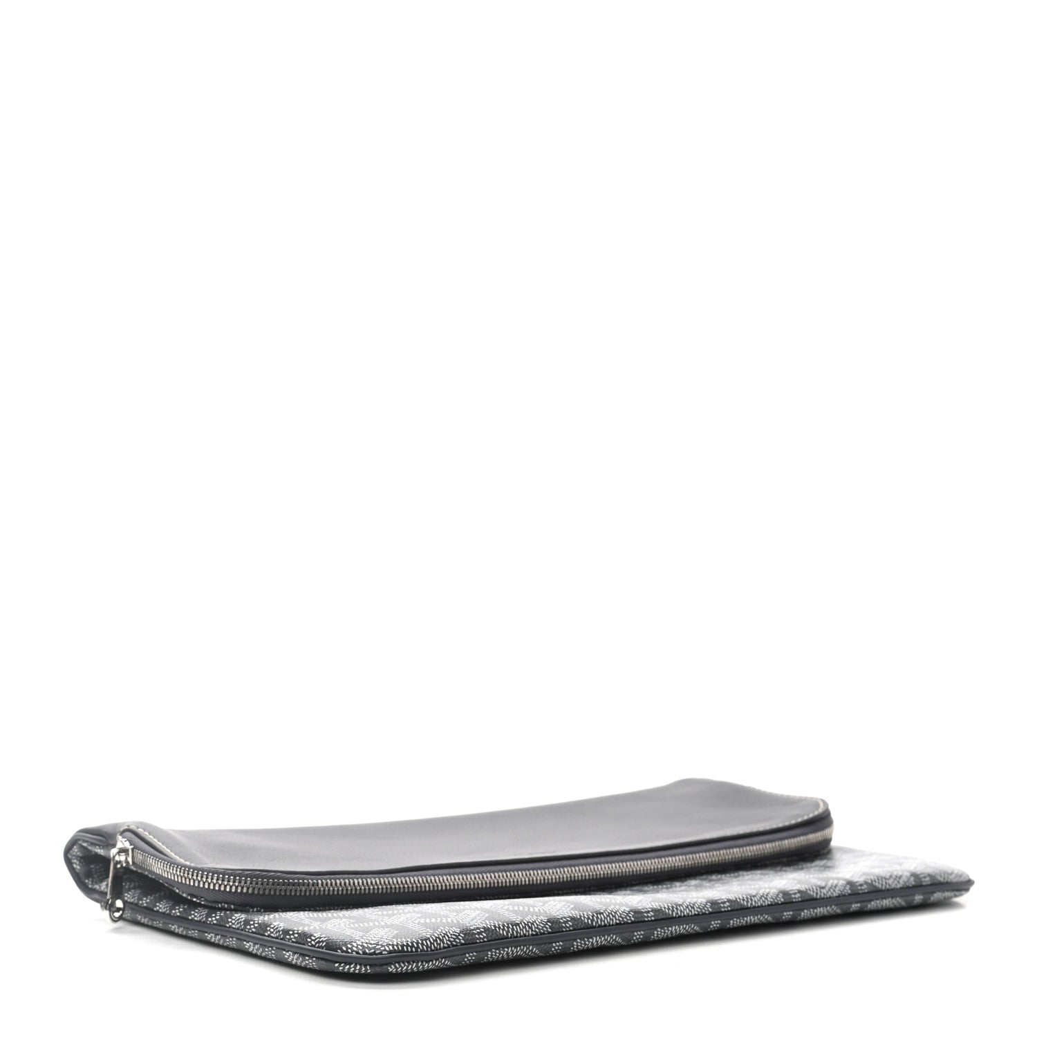 Goyard Goyardine Sainte Marie Soft Clutch Grey 4 of 6