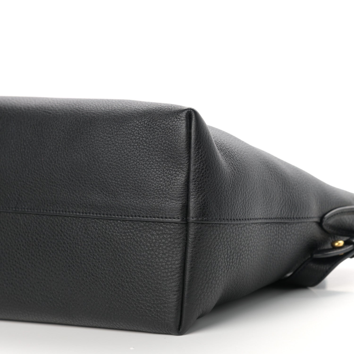 Prada Vitello Daino Shopping Tote Black 10 of 12