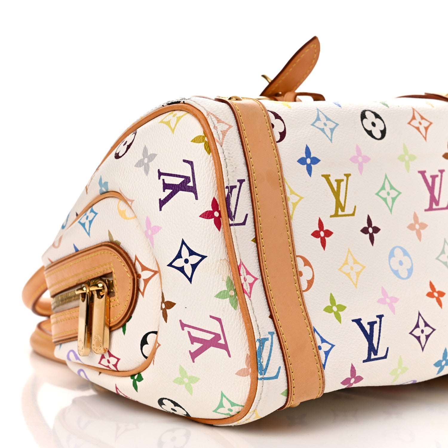 Louis Vuitton Monogram Multicolor Priscilla White 9 of 11