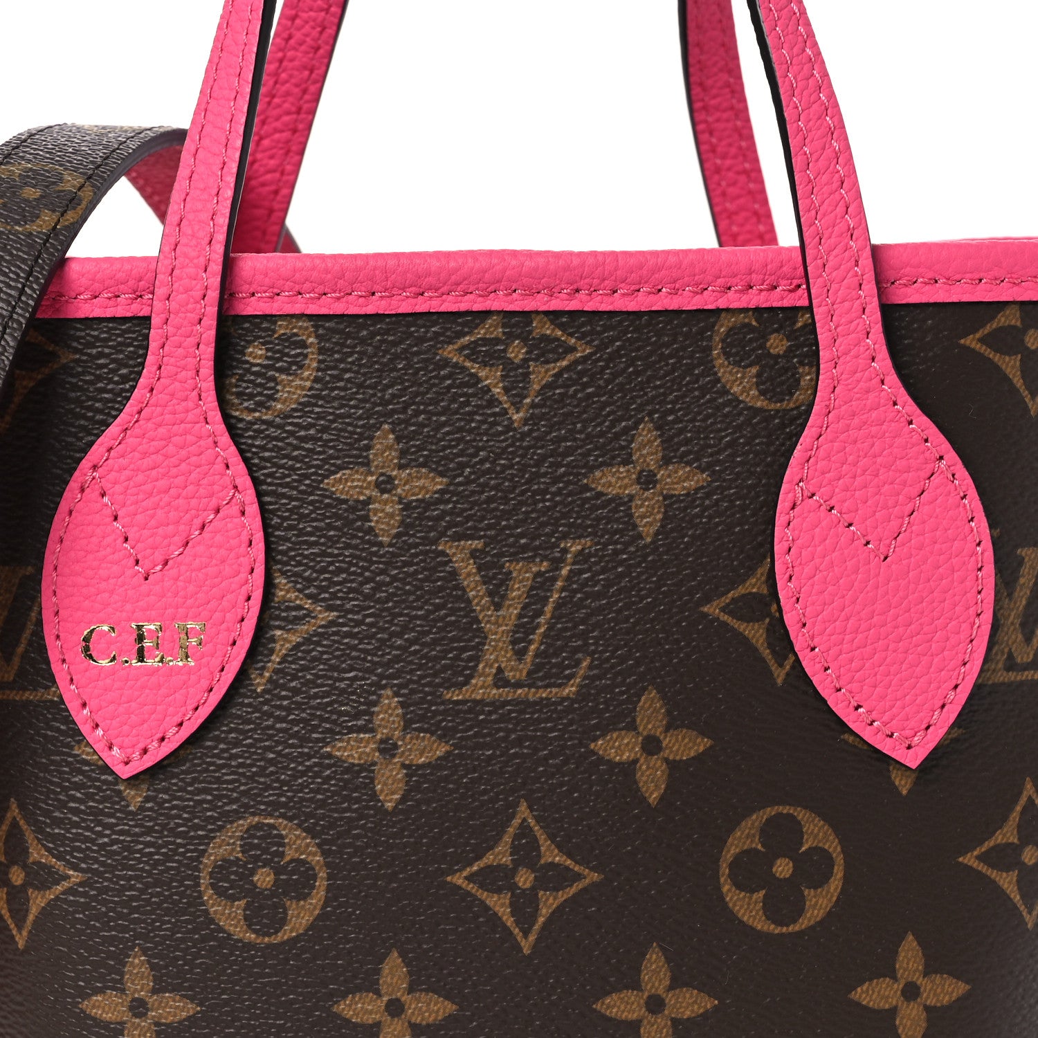 Louis Vuitton Monogram Neverfull Inside Out Bandouliere BB Rose Pondichery 14 of 20