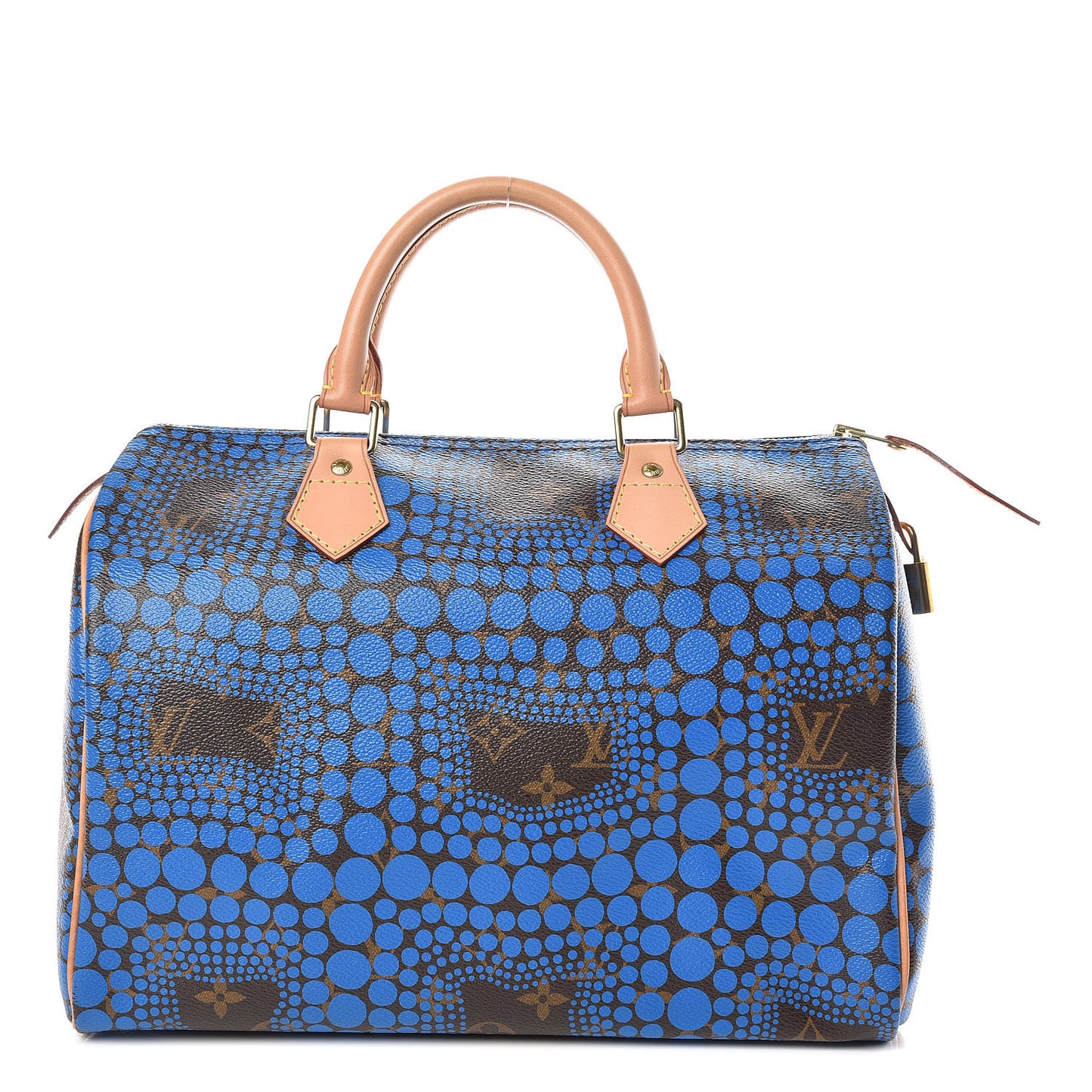 Monogram Kusama Town Speedy 30 Blue