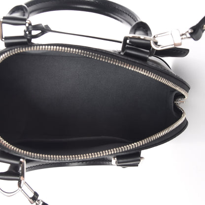 Louis Vuitton Epi Alma BB Black 6 of 11