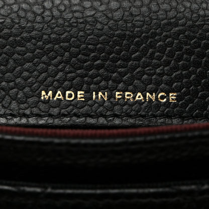Chanel Caviar Quilted Flap Card Holder Wallet Black 7 of 9