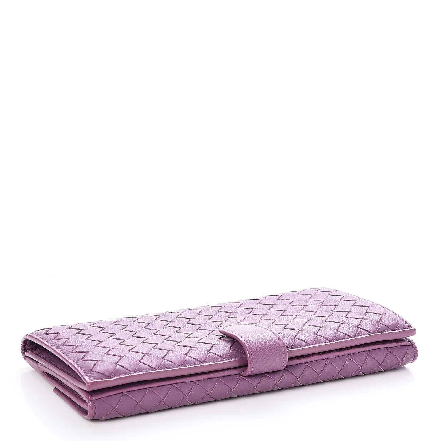 Bottega Veneta Nappa Intrecciato Continental Wallet Lilac 4 of 8