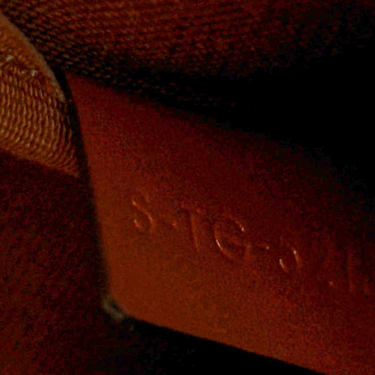 Celine Triomphe Canvas Calfskin Medium Cabas Bag Tan 7 of 10