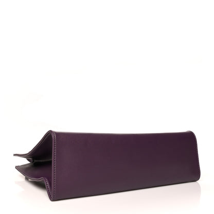 Telfar Vegan Leather Medium Shopping Bag Eggplant 4 of 10