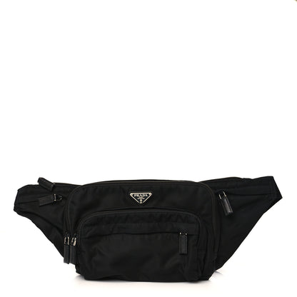 Prada Tessuto Nylon Belt Bag Black 1 of 8