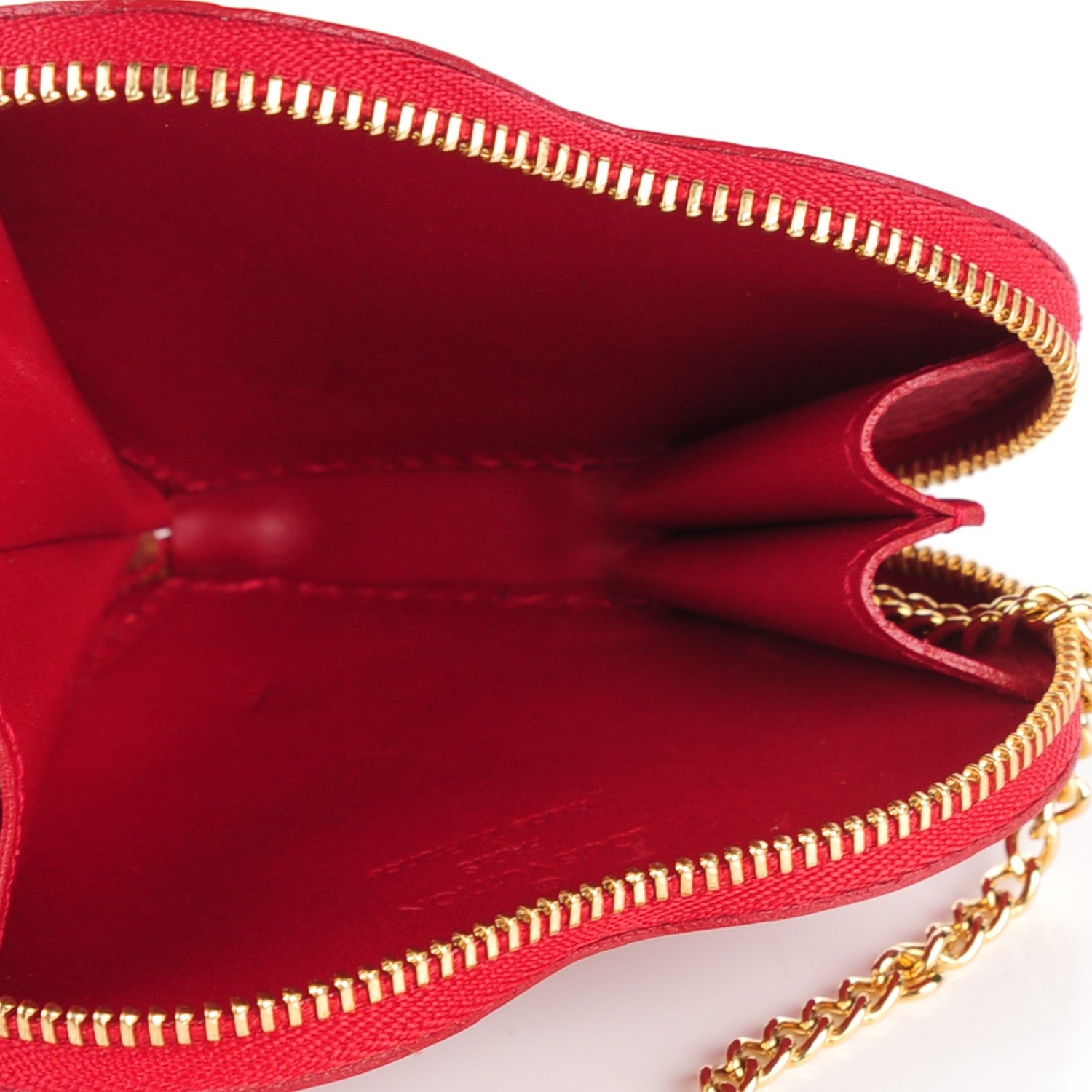 Louis Vuitton Vernis Coeur Heart Coin Purse Pomme D'Amour 5 of 8