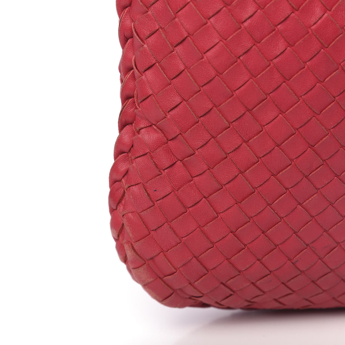 Nappa Intrecciato Medium Veneta Hobo Fuchsia